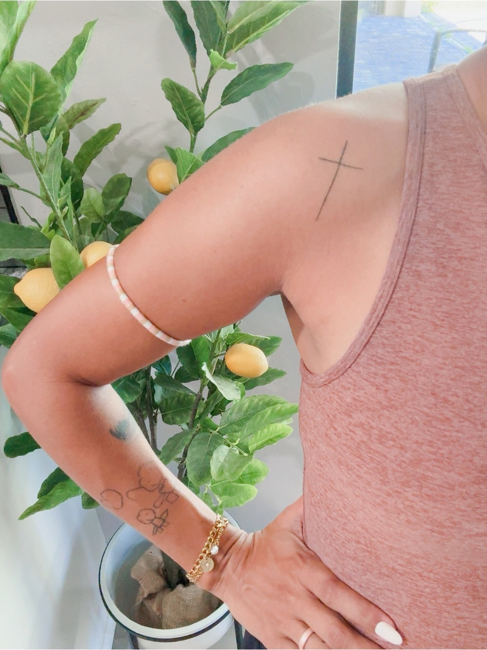 FREE PEOPLE THREADED ARM CUFF